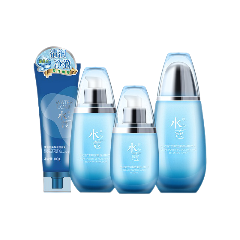 水之蔻 角鲨烷补水护肤套装