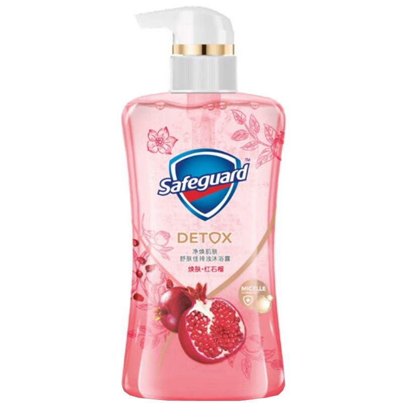 舒肤佳红石榴焕肤排浊沐浴露