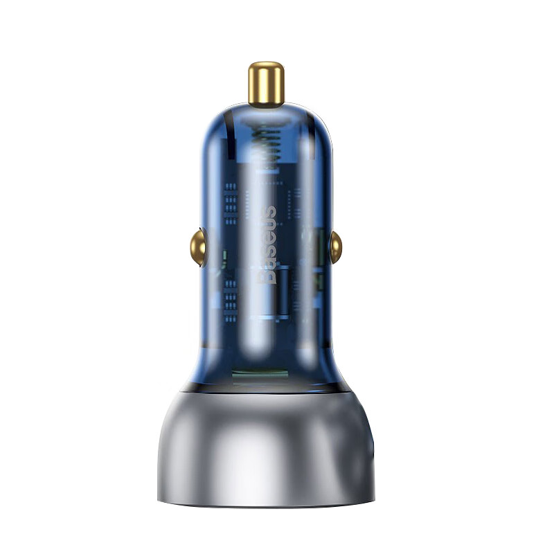 倍思 一拖二车载充电器