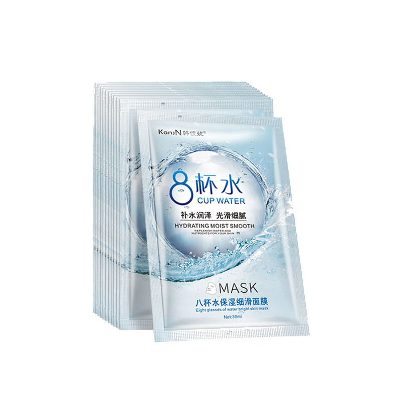 韩佳妮 八杯水滋润控油面膜