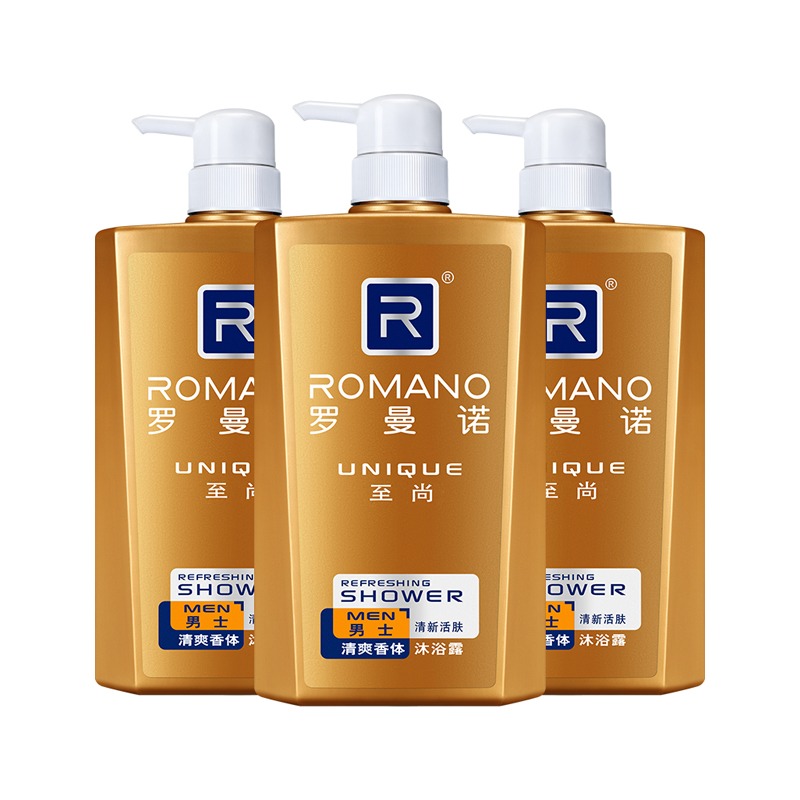 罗曼诺 清爽控油 沐浴露