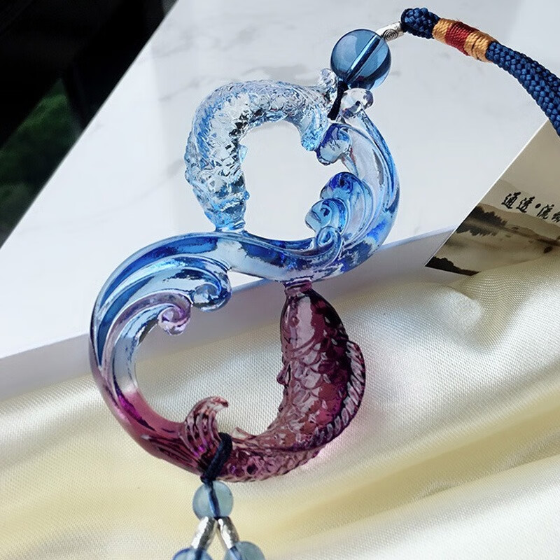 一车一友 古法琉璃汽车挂件