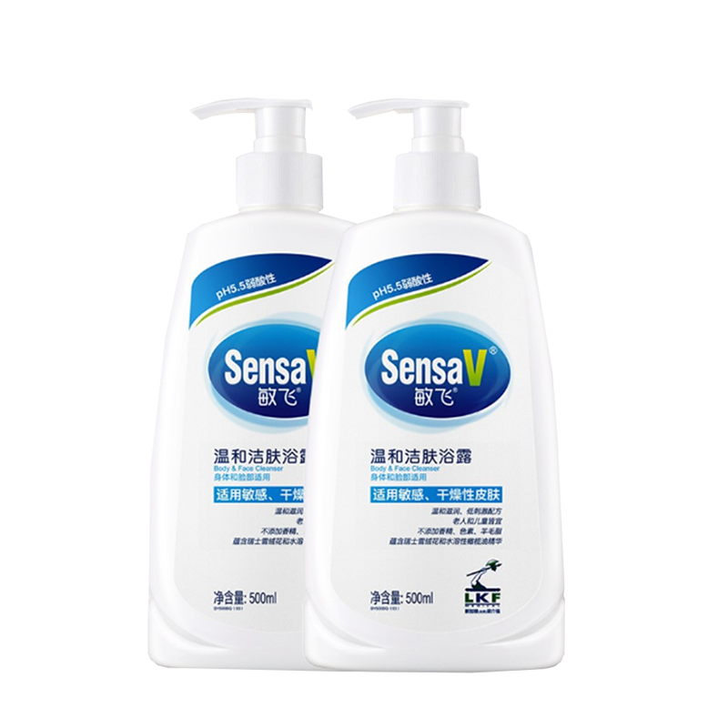 敏飞 弱酸性配方沐浴露