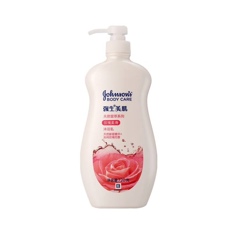 强生 玫瑰香氛 沐浴乳