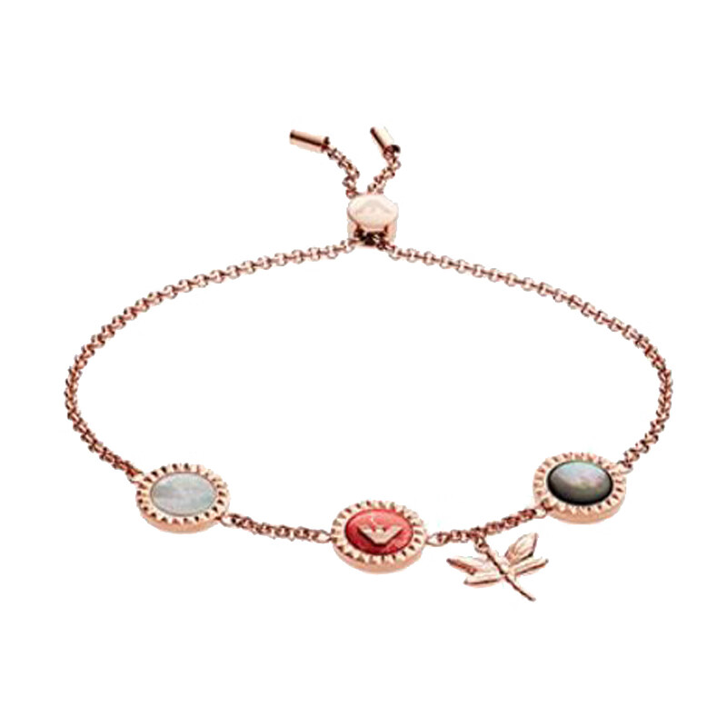 阿玛尼 圆片蜻蜓手链