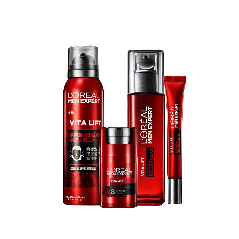 欧莱雅 男士锐能紧致护肤套装