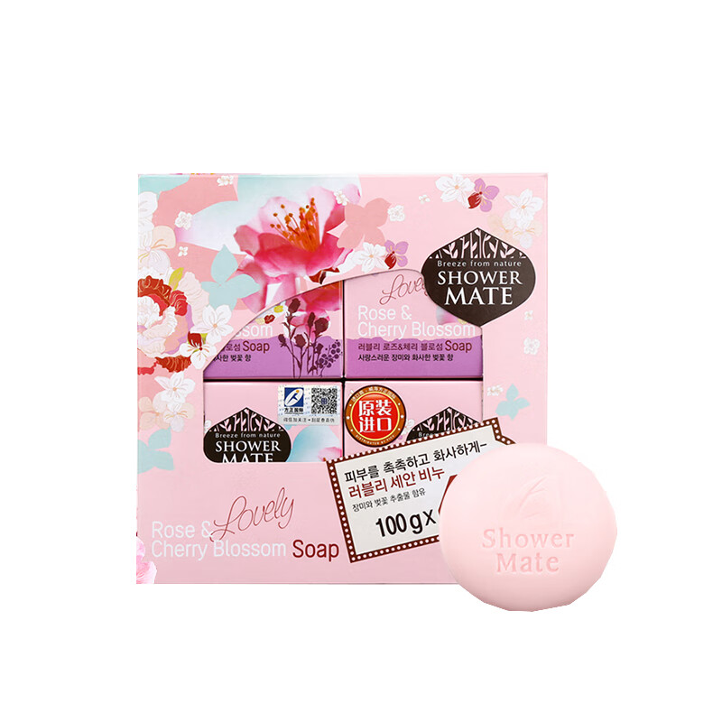 爱敬 玫瑰樱花皂