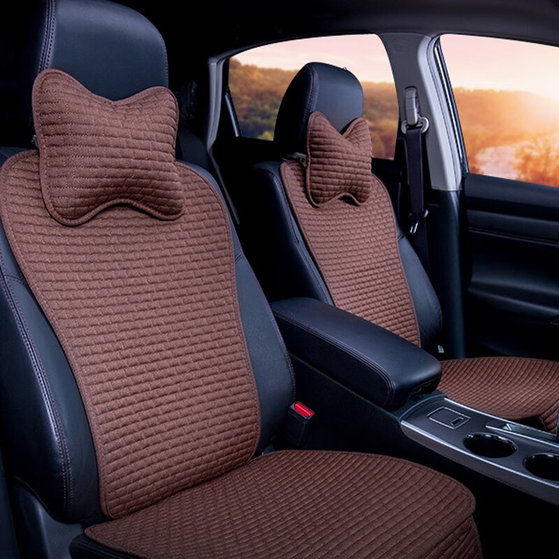 鲍博 亚麻 汽车座垫