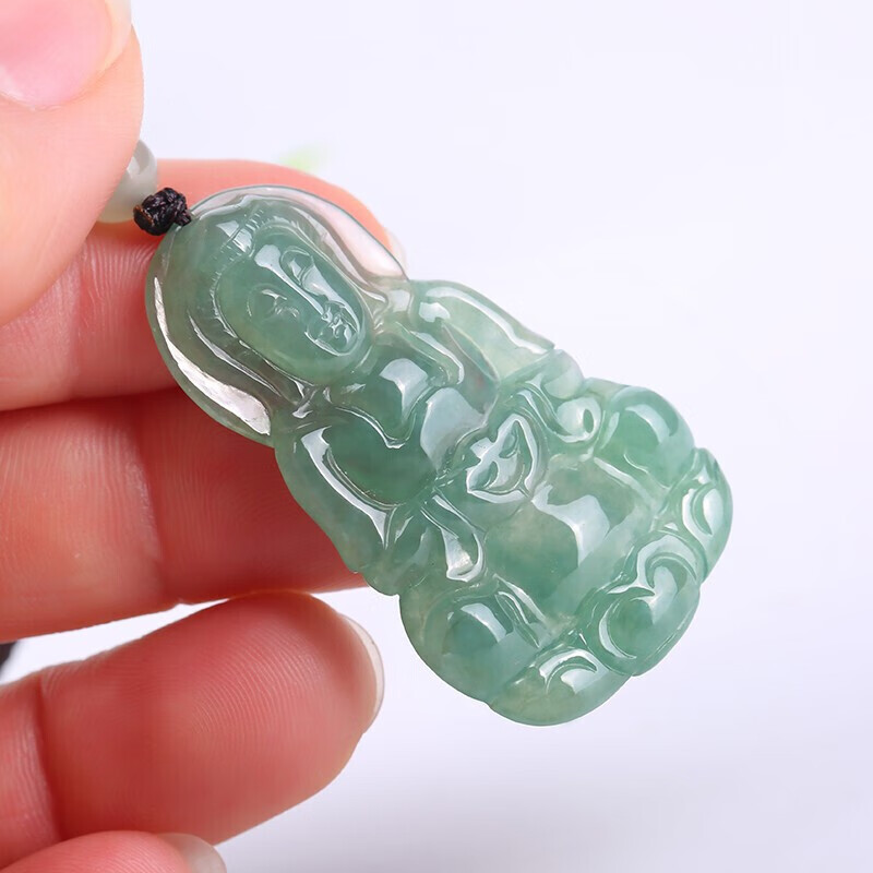 印象眸 慈悲观音翡翠玉吊坠