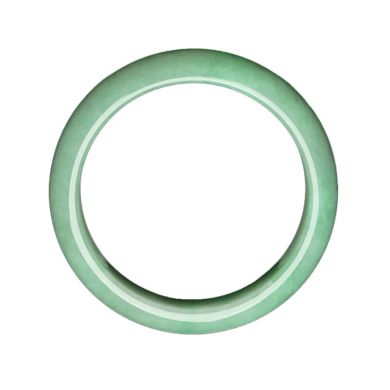 周大生 芙蓉种绿底翡翠手镯