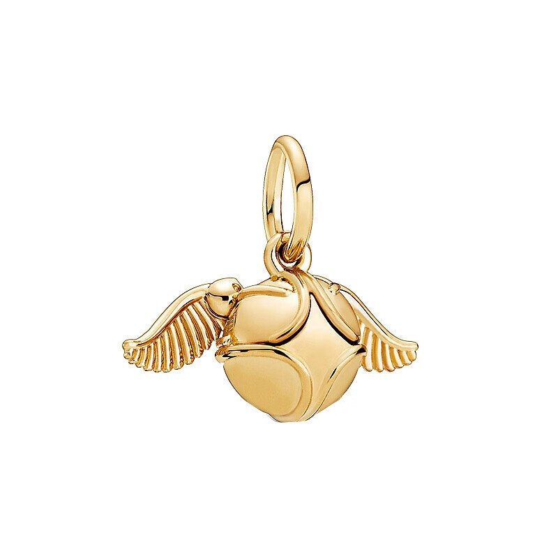 潘多拉 金飞贼吊坠项链