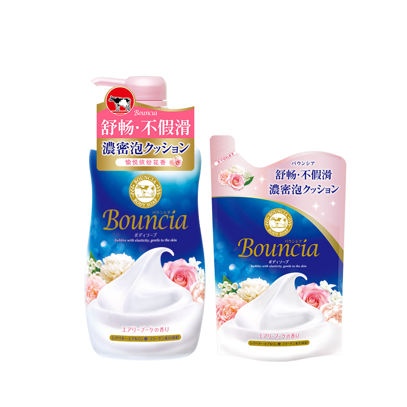 牛乳石硷 淡雅玫瑰花香沐浴露