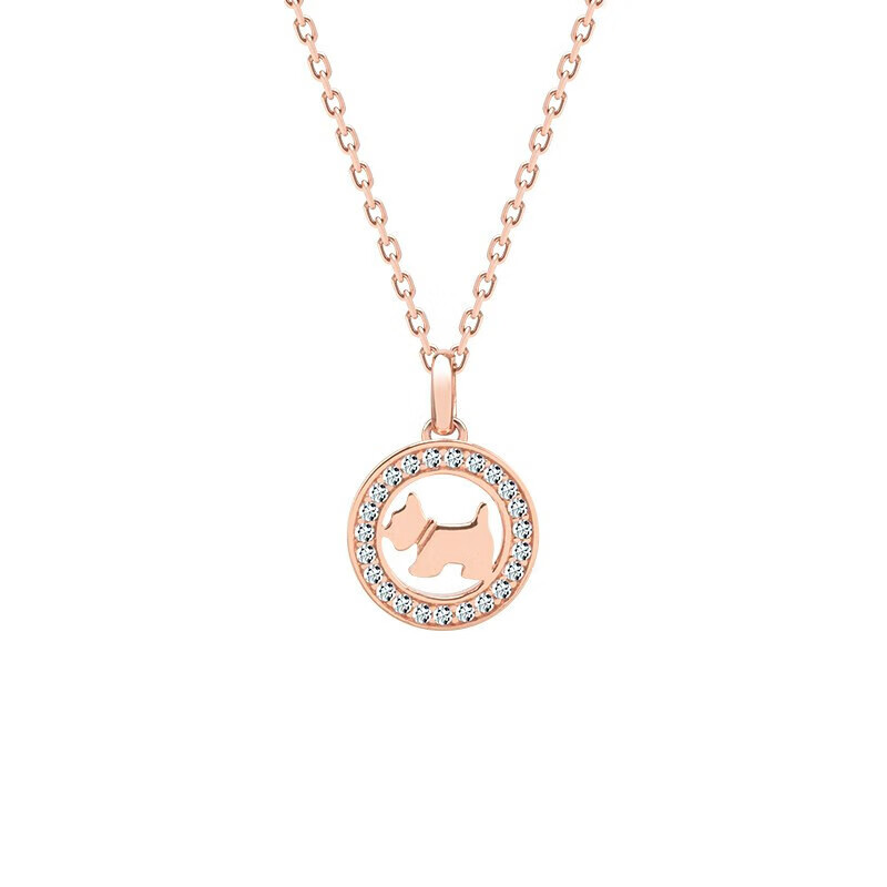 AGATHA 立体镂空造型项链