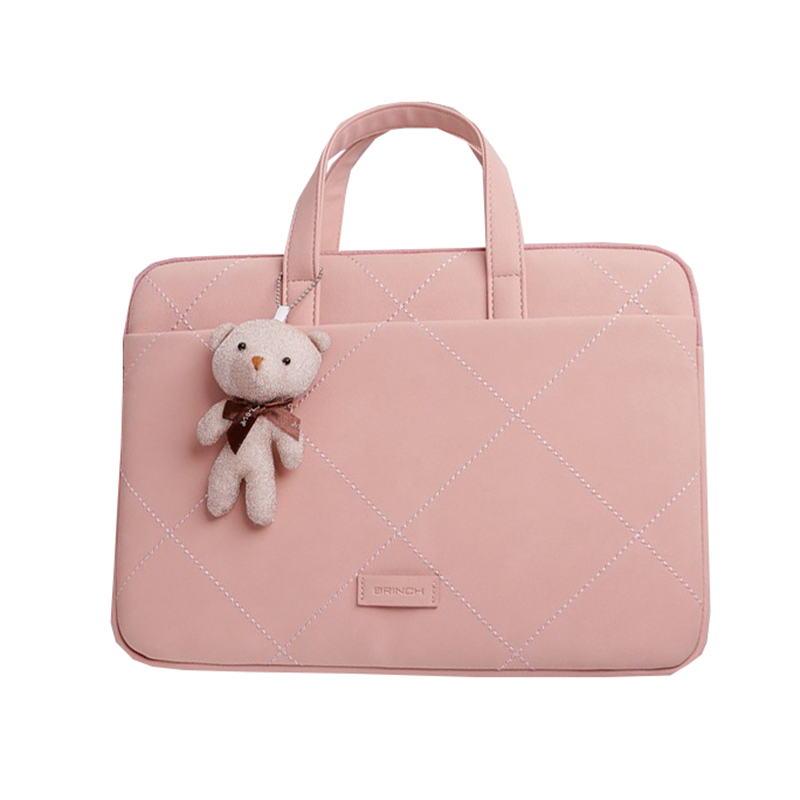 帝伊工坊 大容量长绒毛电脑包