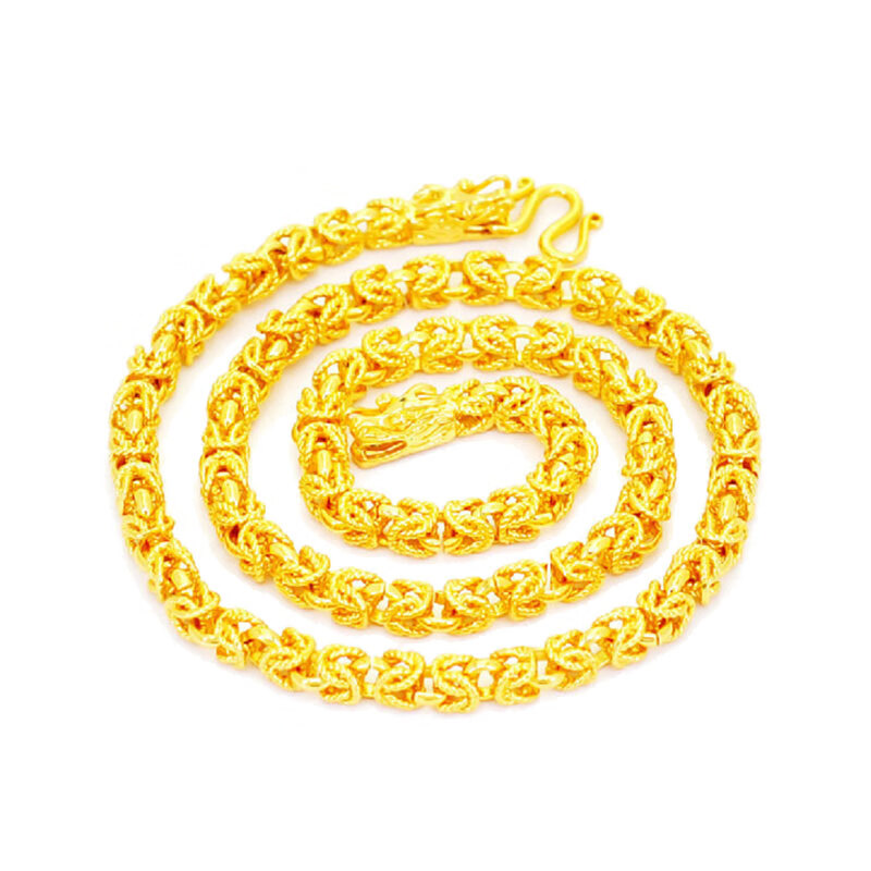 莹玉碧 霸气潮流项链