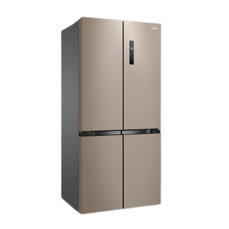 美的 纤薄机身分区存储冰箱