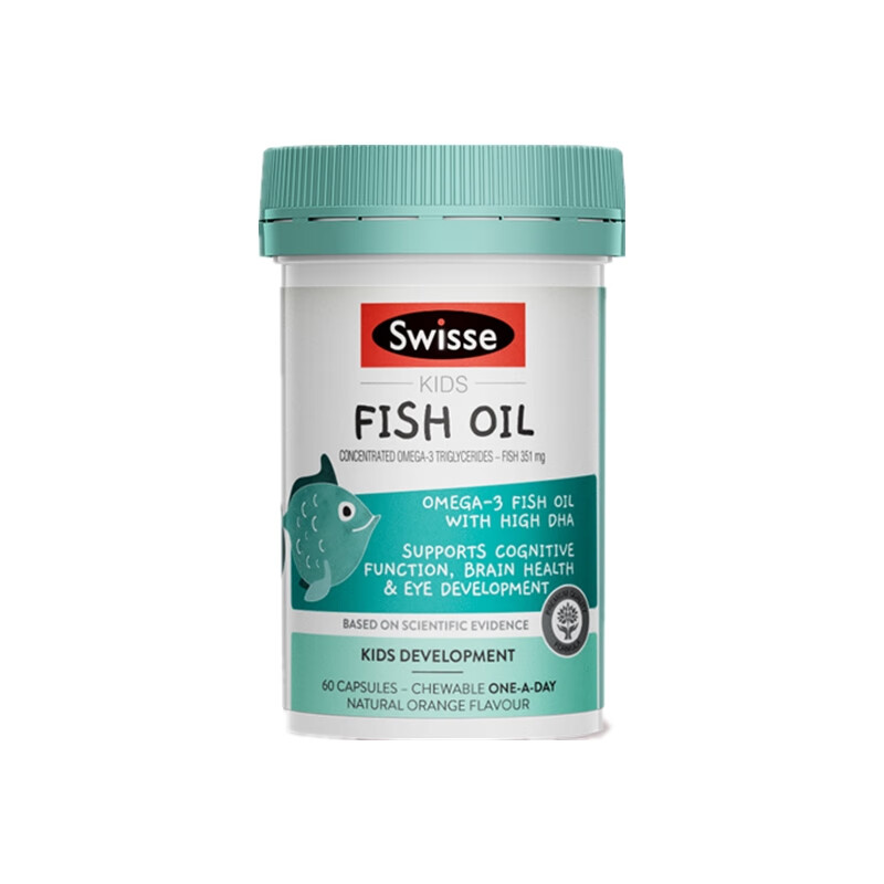 斯维诗 儿童款 鱼油软胶囊
