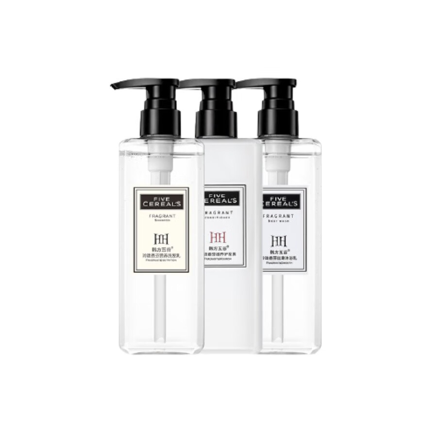 韩方五谷 香氛沐浴洗护套装