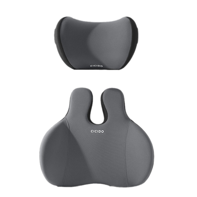 夕夕多 全身拼缝压线汽车靠垫