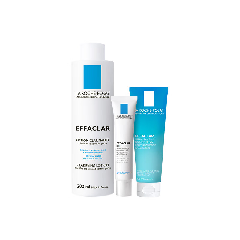 理肤泉 清痘净肤护肤套装