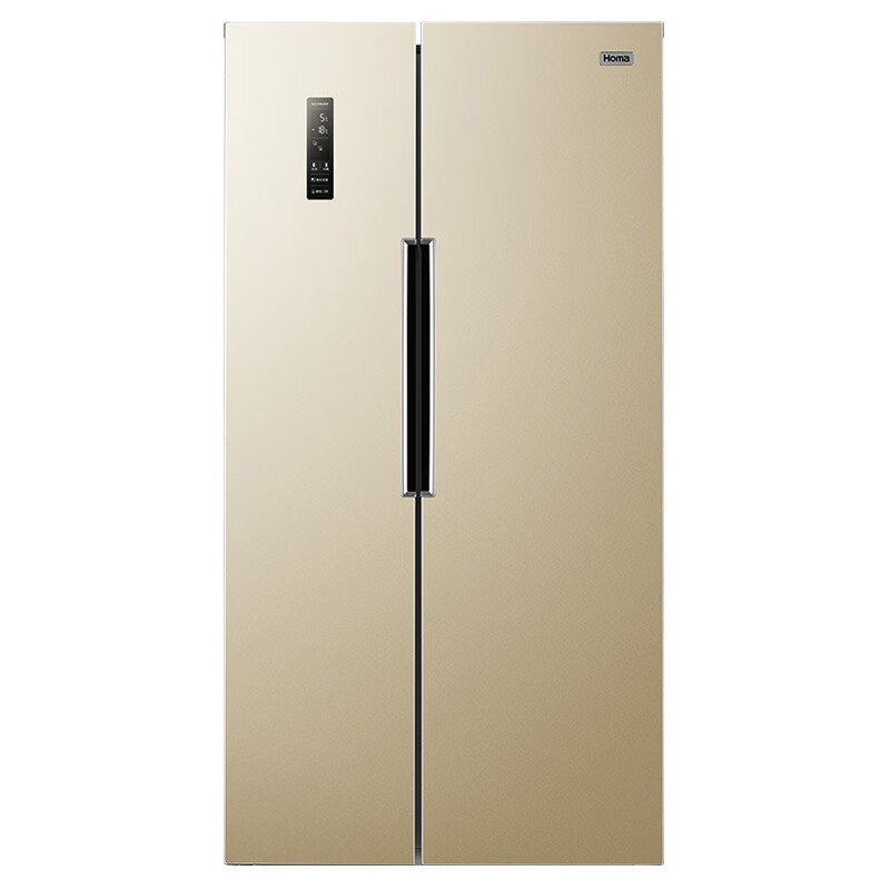 奥马 变频风冷无霜对开门冰箱