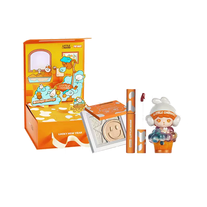 小奥汀x泡泡玛特 全橘美妆礼盒