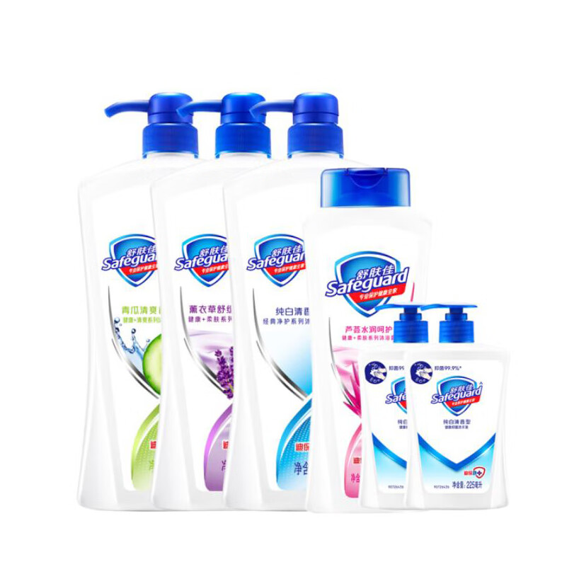 舒肤佳 守护健康洗手套装沐浴露