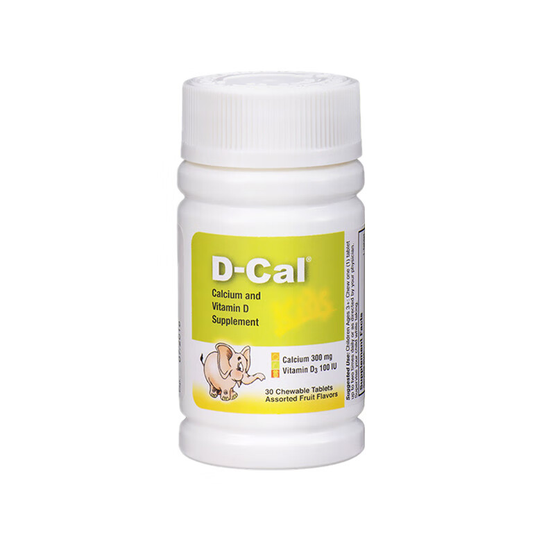 迪巧 水果味 钙片