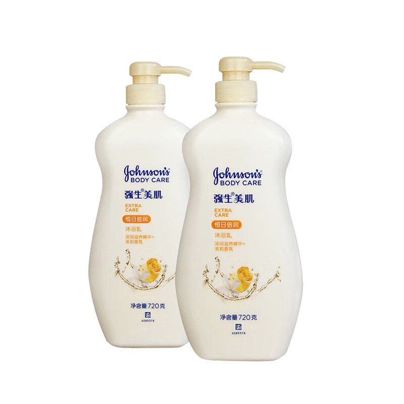 强生 倍润茉莉香氛沐浴露