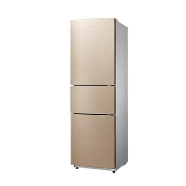 美的三门三温区冰箱