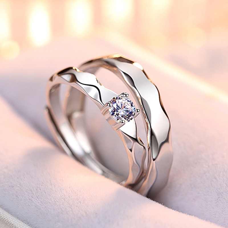 瞩目 永生之恋 情侣对戒