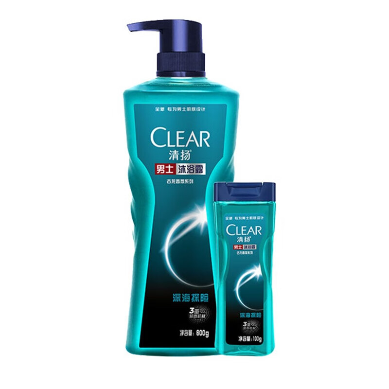 清扬古龙香氛沐浴露