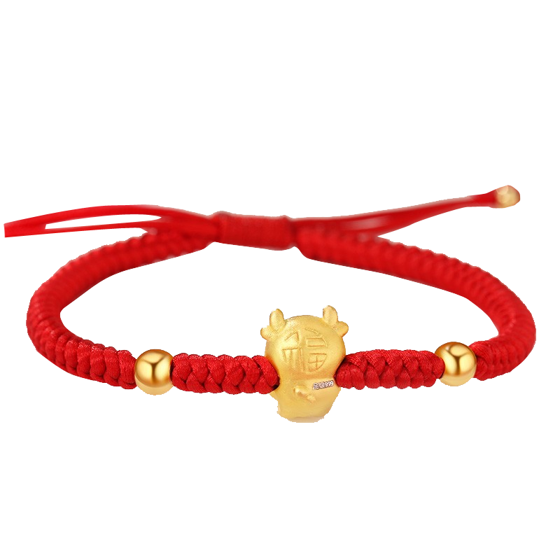 酷瑷思 生肖牛 手链