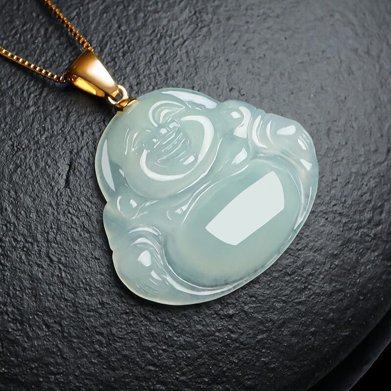 印象眸 金镶翡翠吊坠