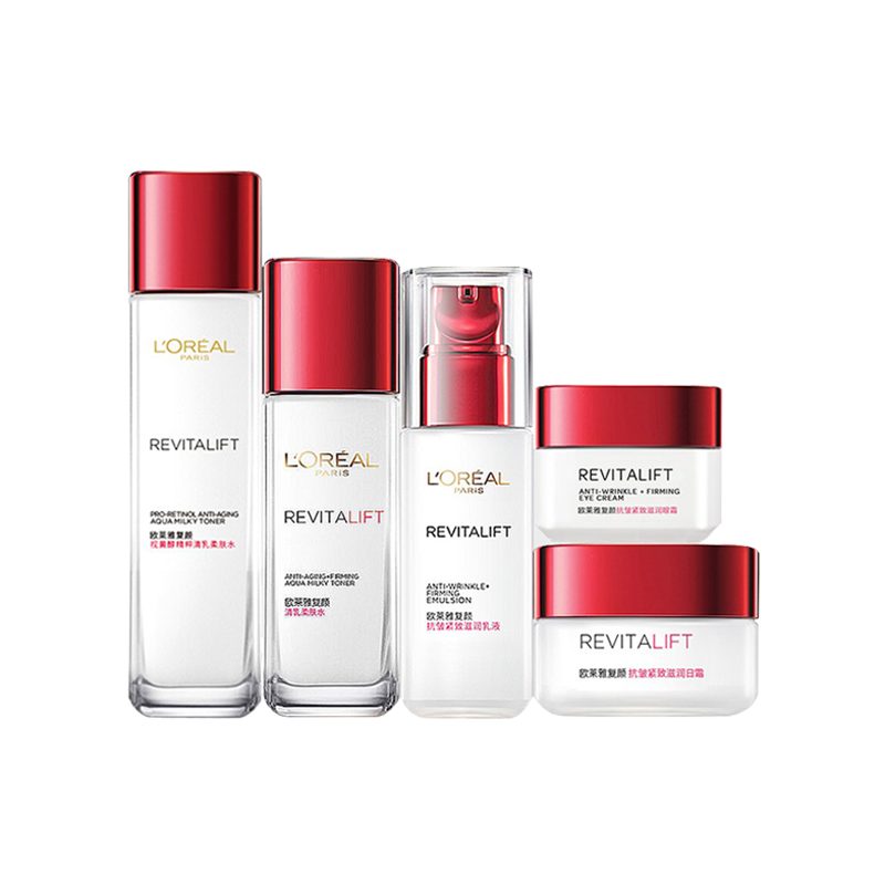 欧莱雅 补水紧致 护肤套装