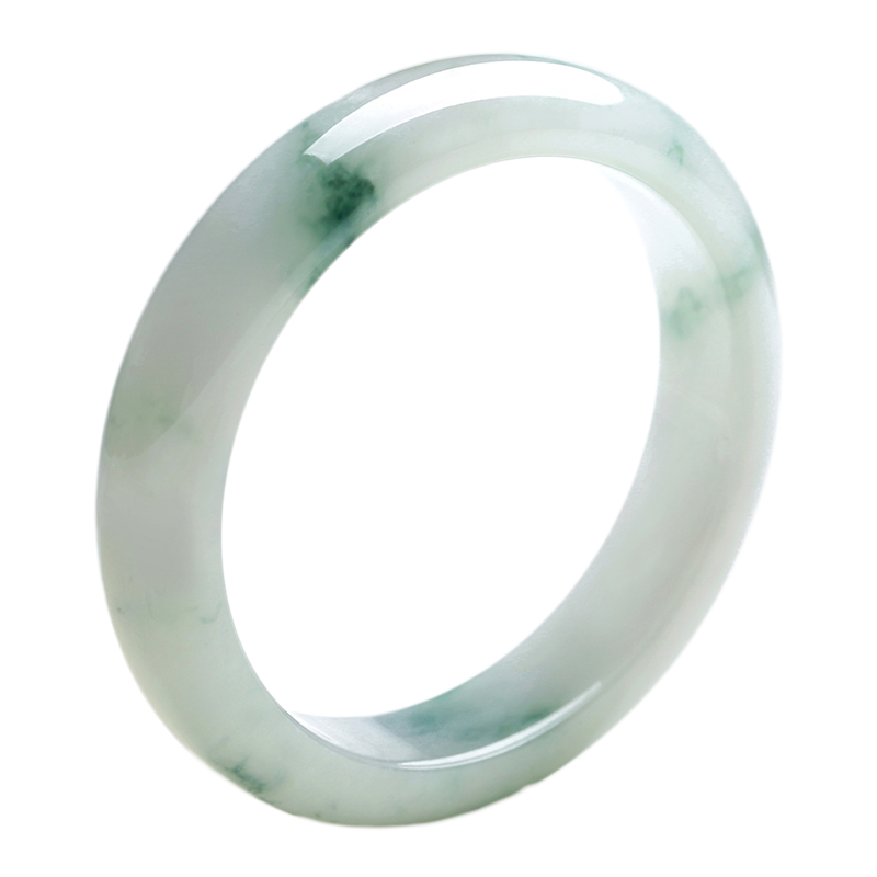 净心石 晶莹剔透 翡翠手镯