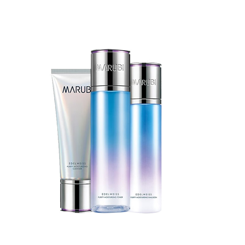 丸美 雪绒花补水保湿护肤套装