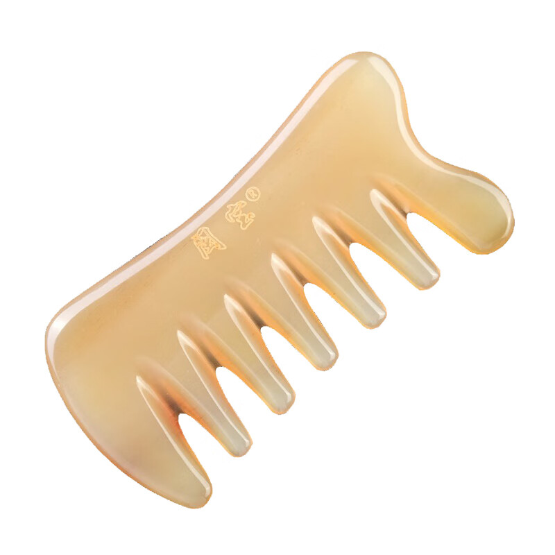 闽宝 宽齿头按摩 牛角梳