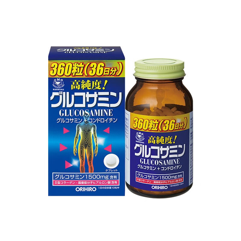 欧力喜乐 高浓度 氨糖软骨素片