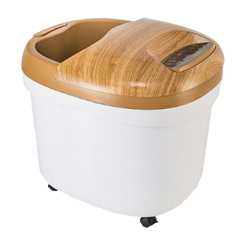 乐摩吧 原木色自动烘干足浴盆