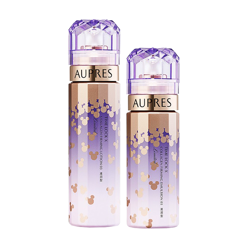 欧珀莱 时光锁胶原紧致水乳套装