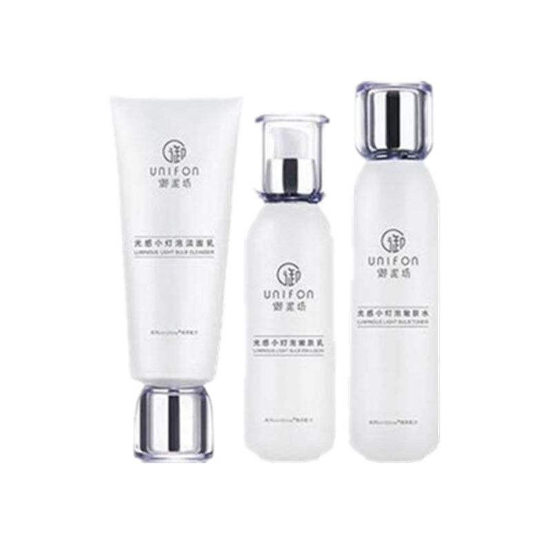 御泥坊 亮颜光感小灯泡护肤套装