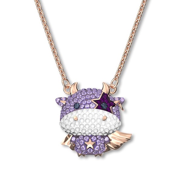 施华洛世奇 多彩牛项链