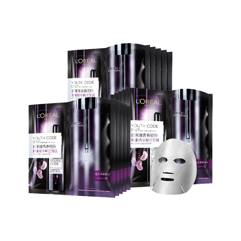 欧莱雅 天然亲肤 面膜