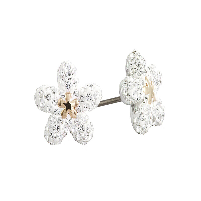 施华洛世奇 可爱小花 耳饰