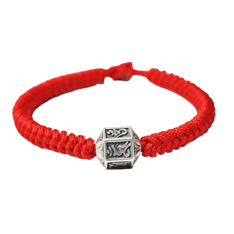 亲哇 转运珠红绳手链