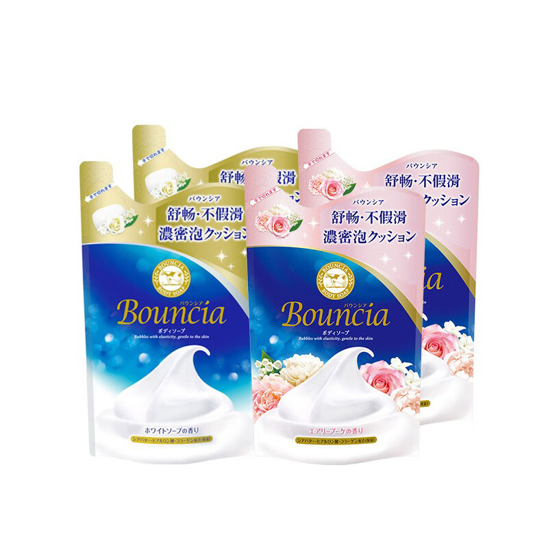 牛乳石硷 淡雅花香 沐浴乳