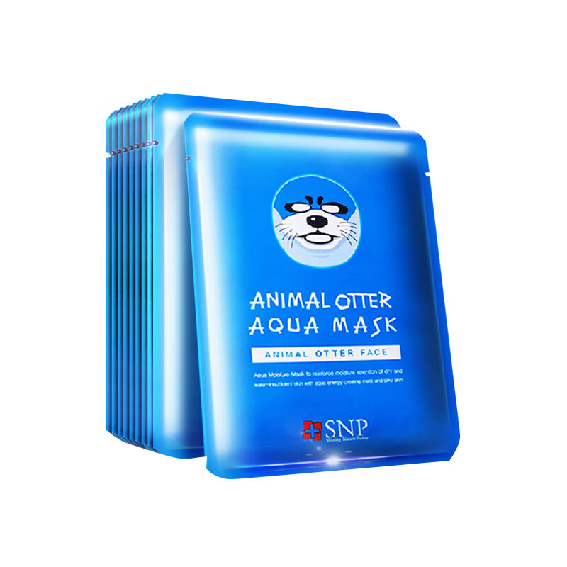 SNP 水獭形水漾保湿面膜