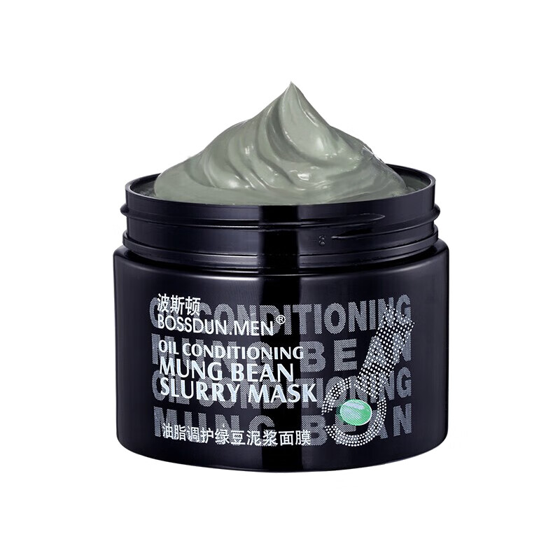 波斯顿 收缩毛孔绿豆泥男士面膜
