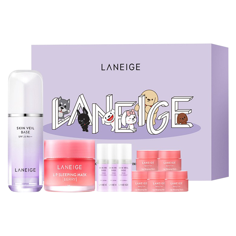 兰芝 隔离唇膜限量护肤套装